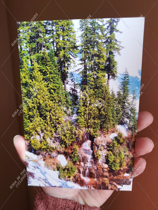 Waterfalls in the Mountain